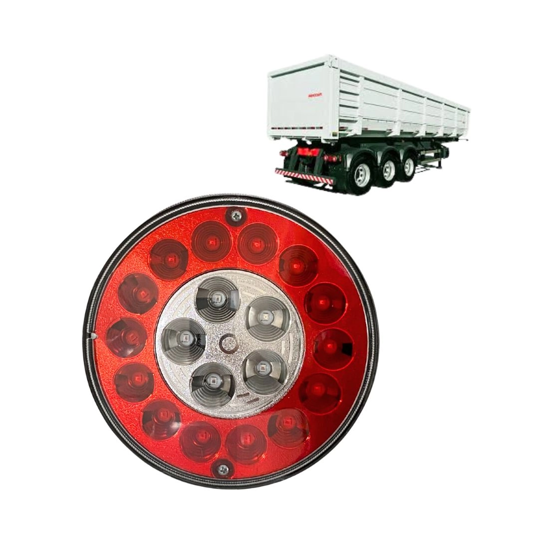 Lanterna Traseira Facchini 3 4 III IV LED 24V Freio Pisca