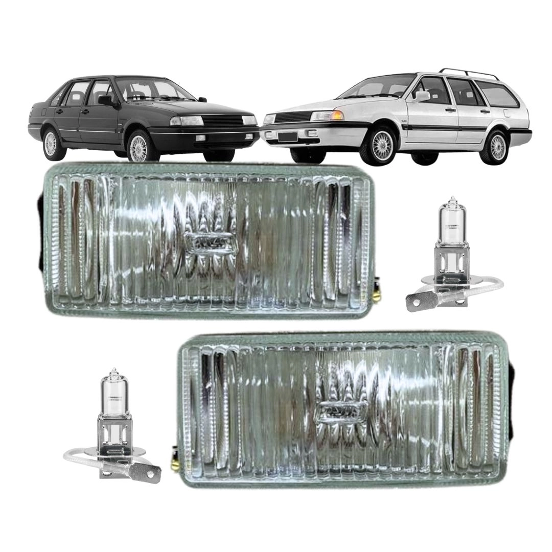 Par Farol Milha Para Versailles Royale 91 a 95 Lente Vidro