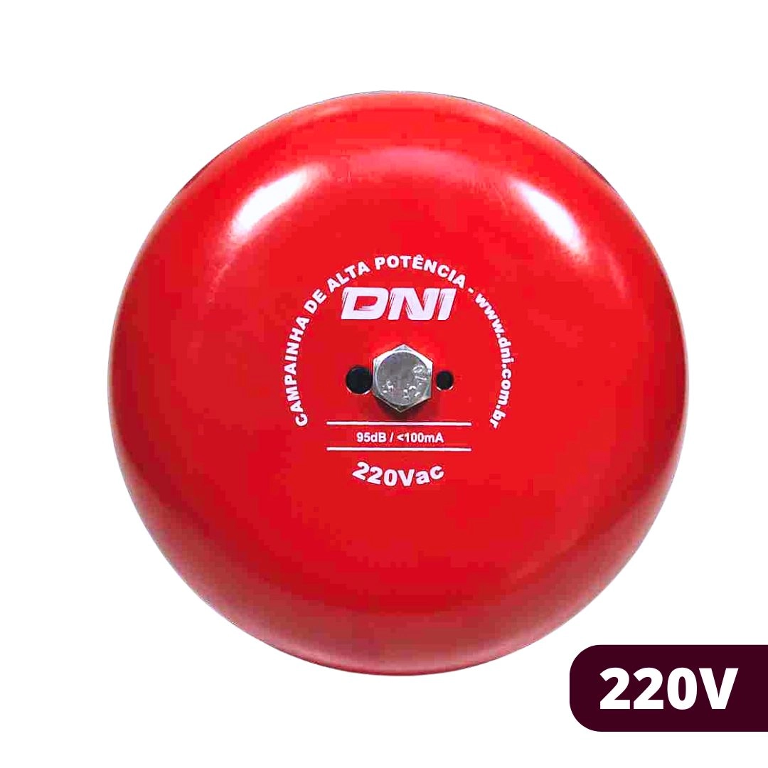 Campainha Sirene Gongo Escola Hospital Empresa Potencia 220V
