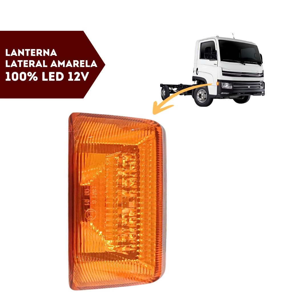 Par Lanterna Pisca Lateral VW Novo Delivery ap 2018 LED 12V Par Lanterna Pisca Lateral VW Novo Delivery ap 2018 LED 12V