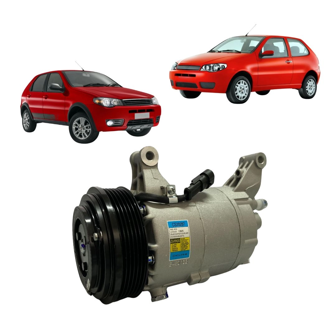 Compressor Ar Condicionado Para Fiat Palio 1.6 2012 a 2019