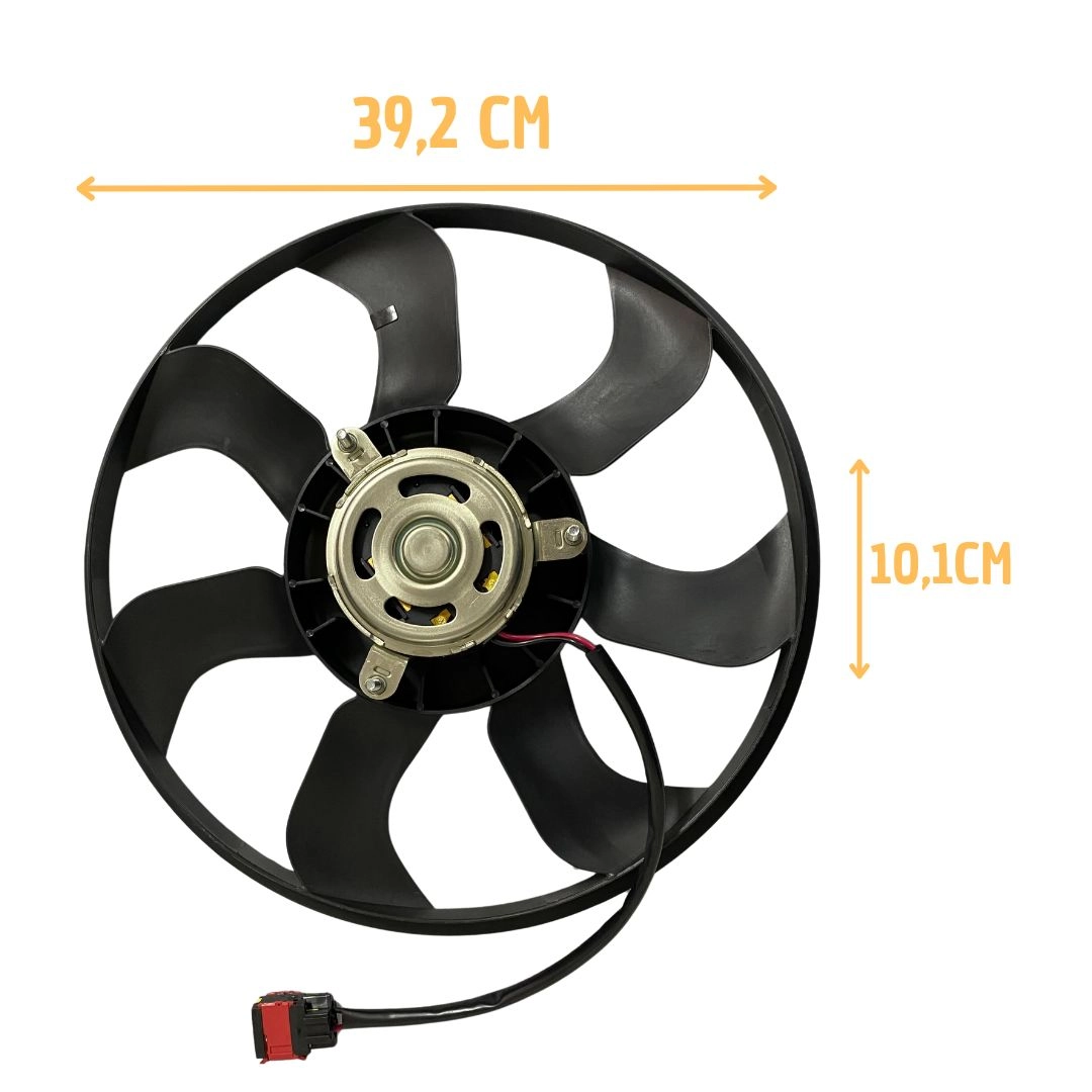 Ventoinha Radiador Para Peugeot 206 1.0 1.4 1.6 207 1.4 1.6