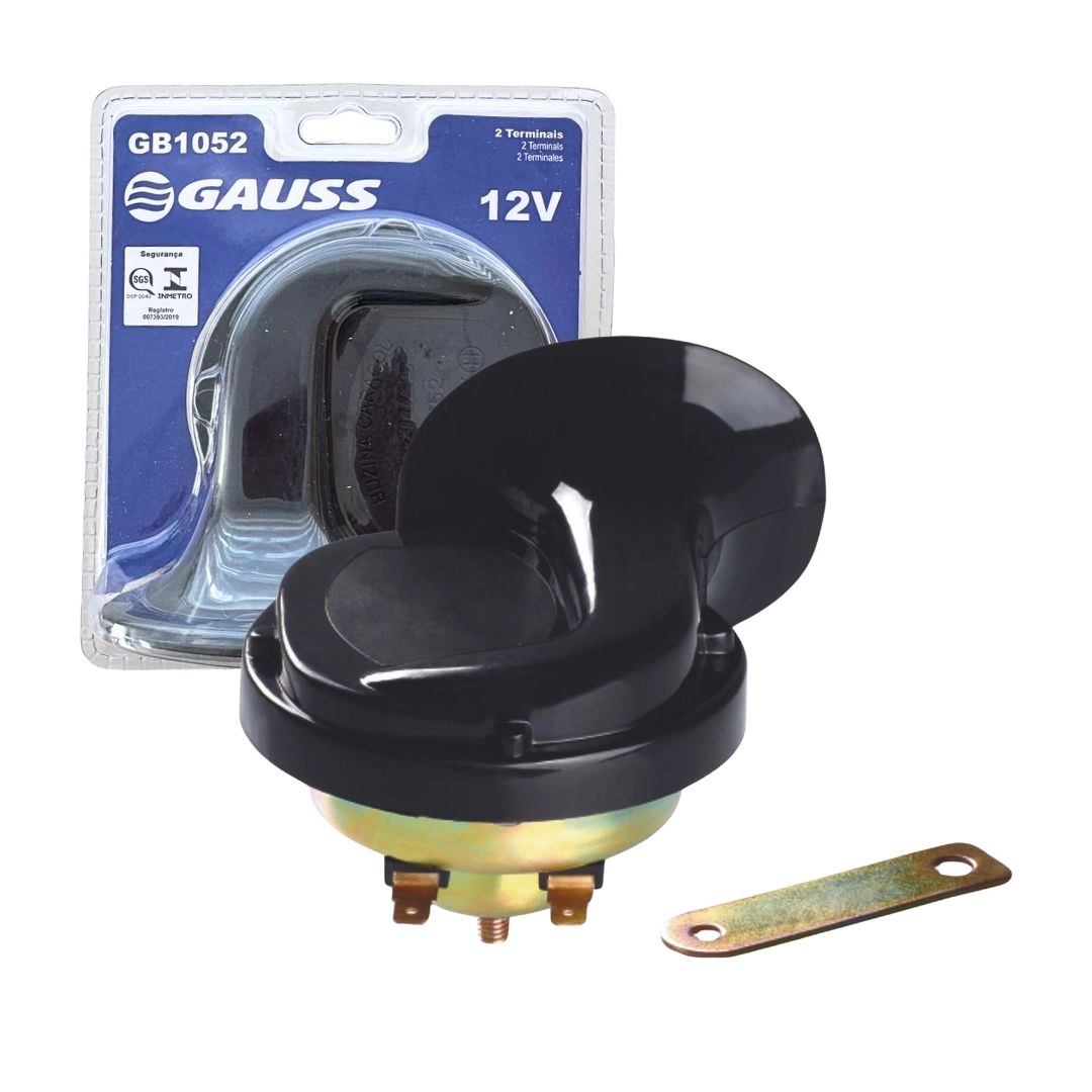 Buzina Caracol Individual Universal 12v Gauss Buzina Caracol Individual Universal 12v Gauss