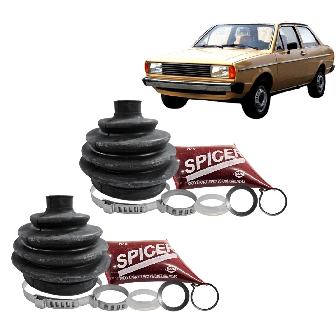 Par Coifa Homocinetica Para Voyage Quadrado 1981 a 1996 Roda