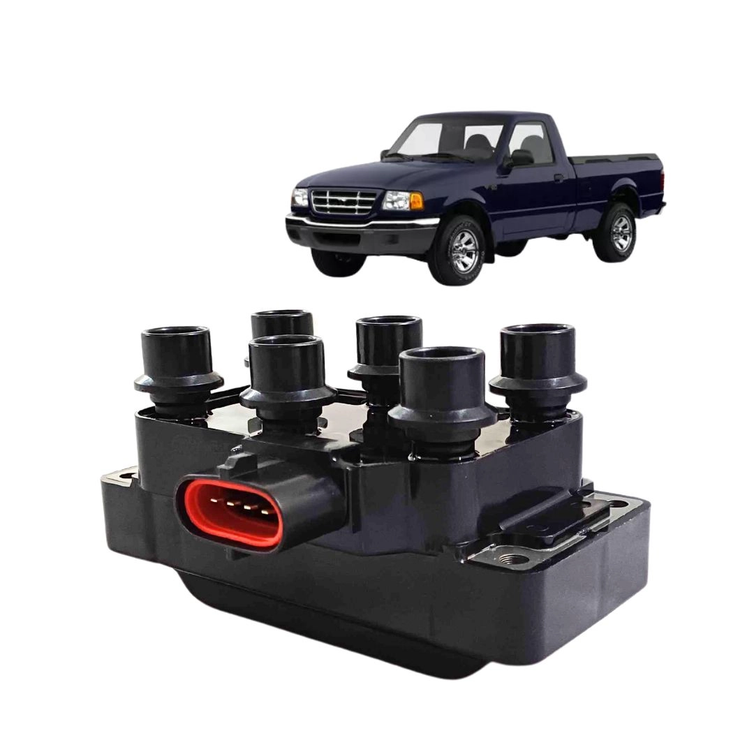 Bobina de Ignição Tipo DSI 4 Vias Para Ford Ranger 4.0 6C 1994 a 2003 Hella 90TF12029A1A