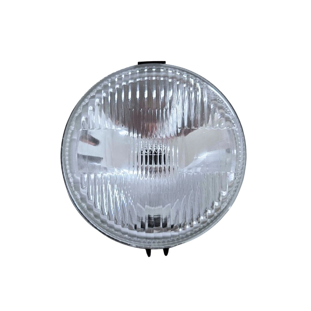 Farol Auxiliar Universal Redondo 142mm Lente Vidro H3