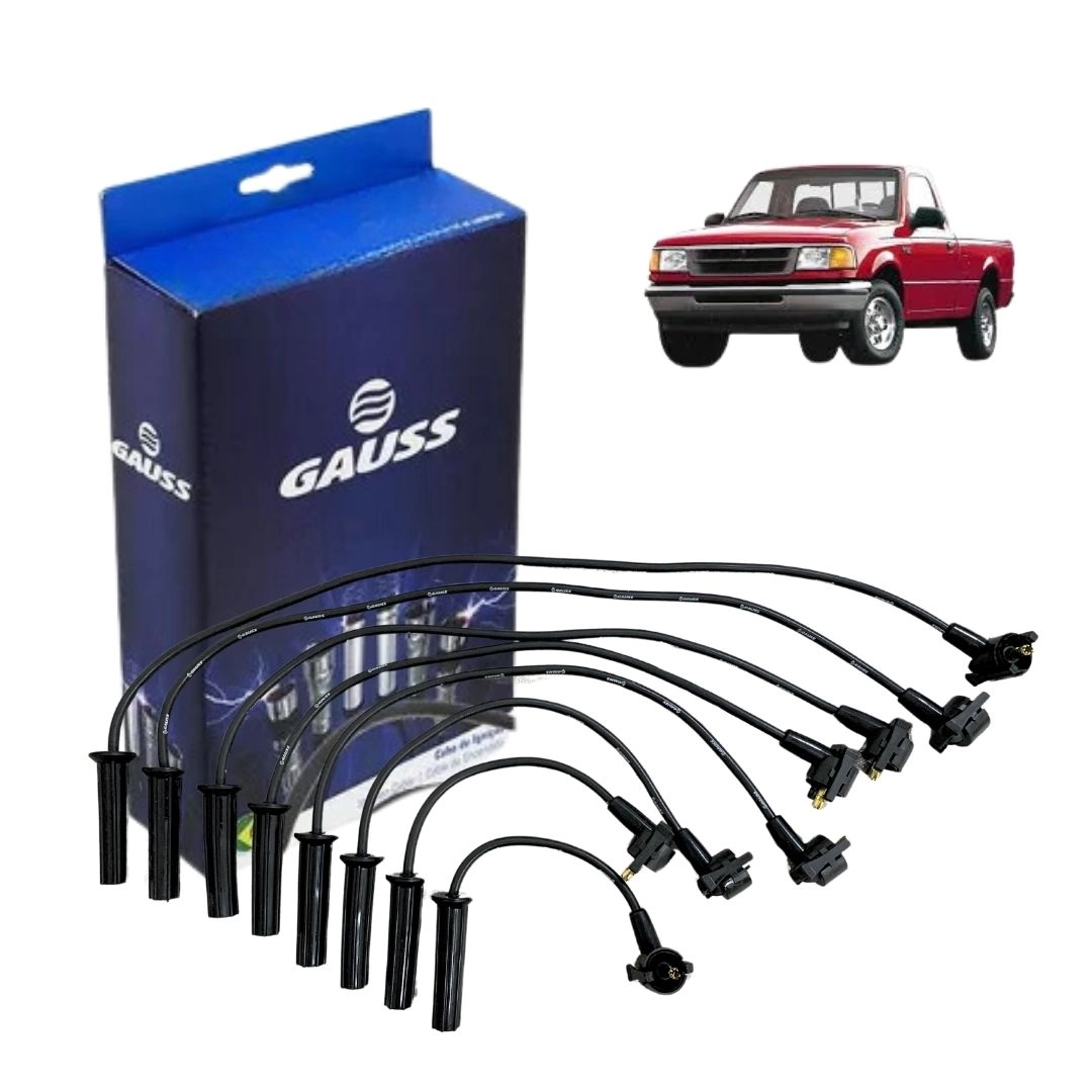 Jogo Cabo de Ignição Ford Ranger Gasolina Gauss GC5081