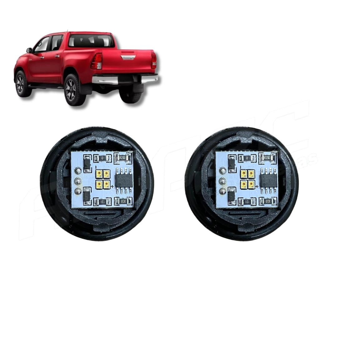 Par Lâmpada Led Luz Freio Lanterna Hilux SRX Após 2021
