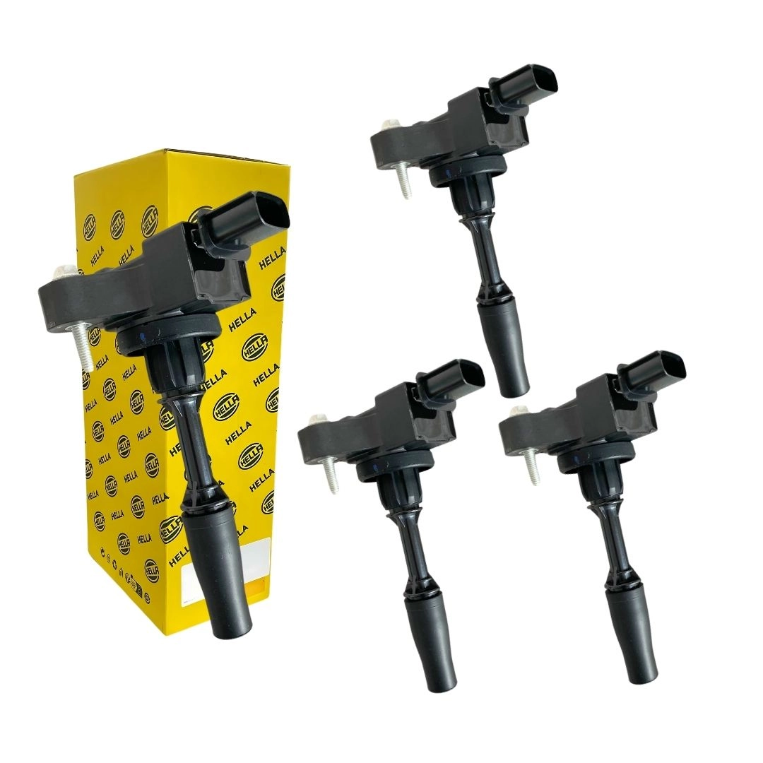 Kit 4 Bobina de Ignição Para Chevrolet S10 Equinox Hella