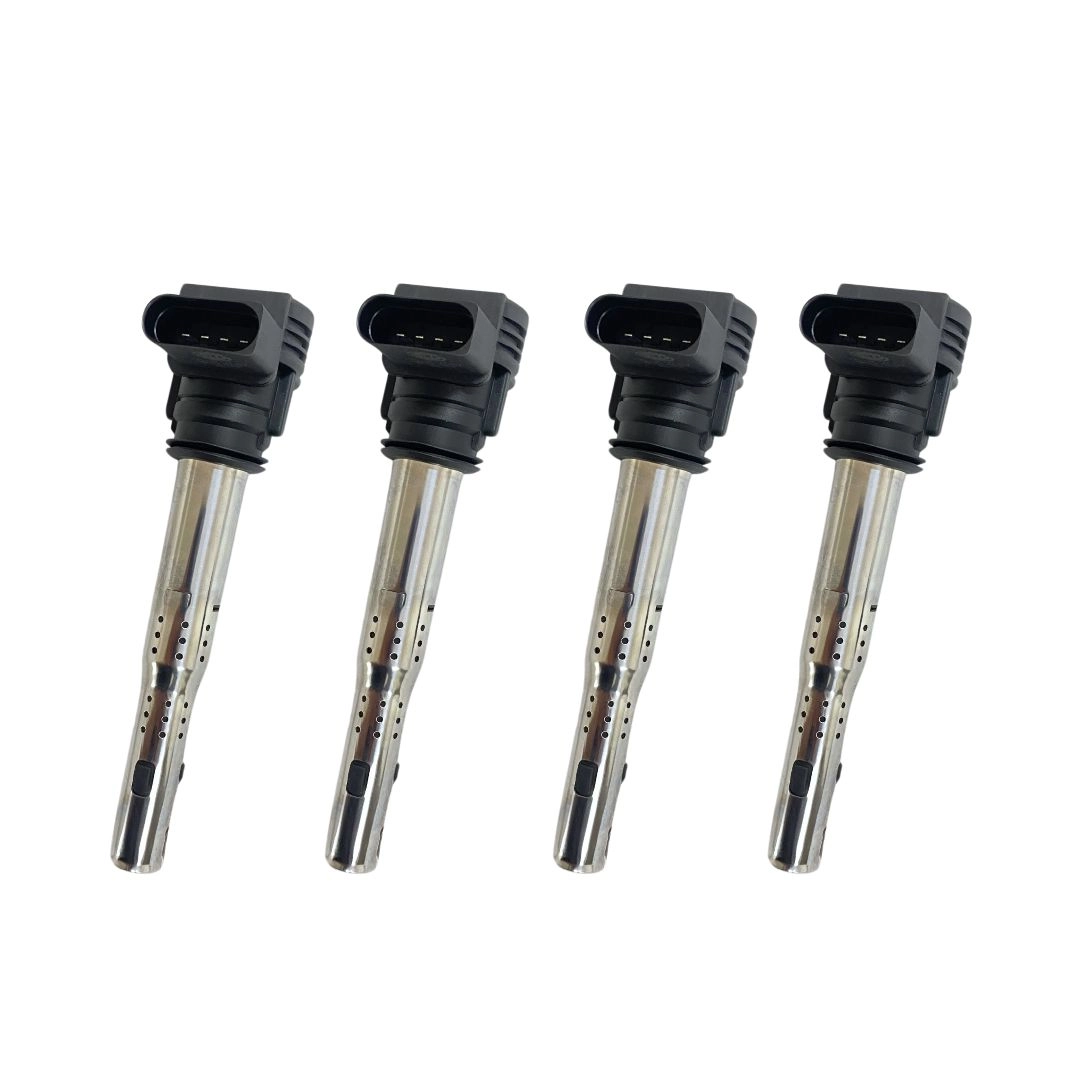 Kit 4 Bobina de Ignição Para Fusca Jetta Tiguan Hella
