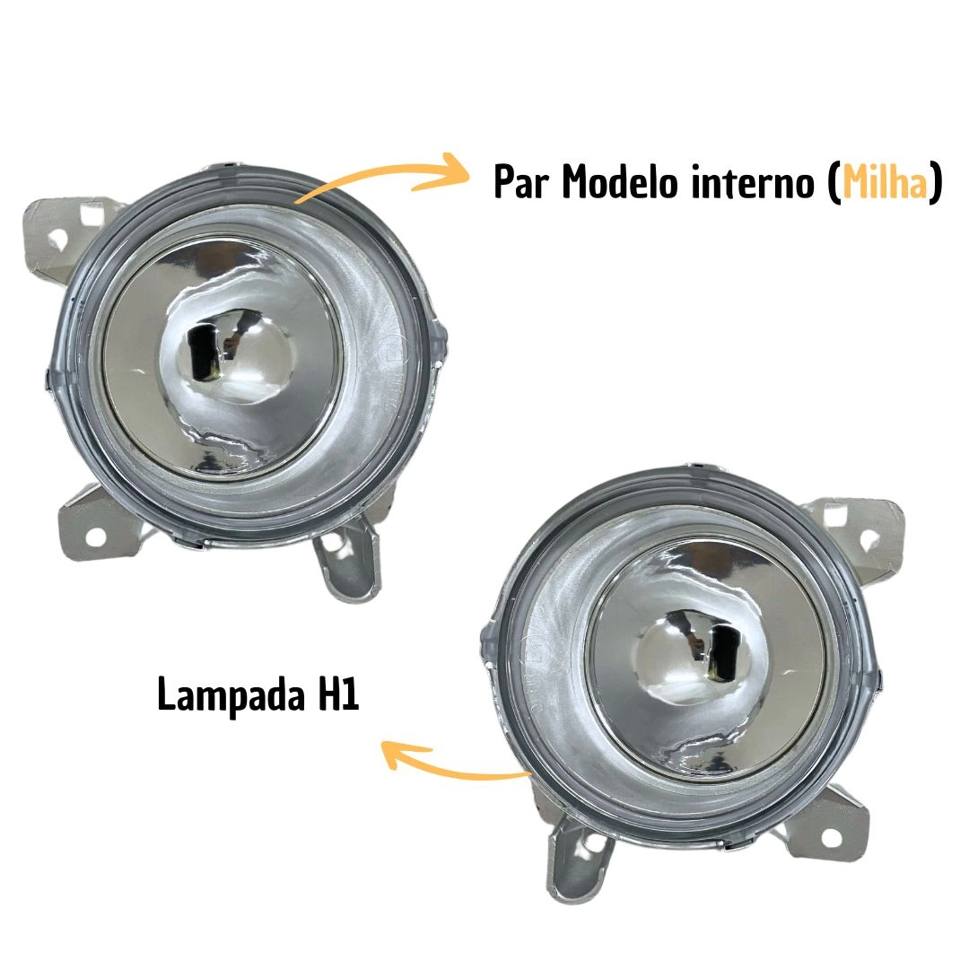 Par Farol Auxiliar Milha ParaScania S5 P G R Par Farol Auxiliar Milha ParaScania S5 P G R