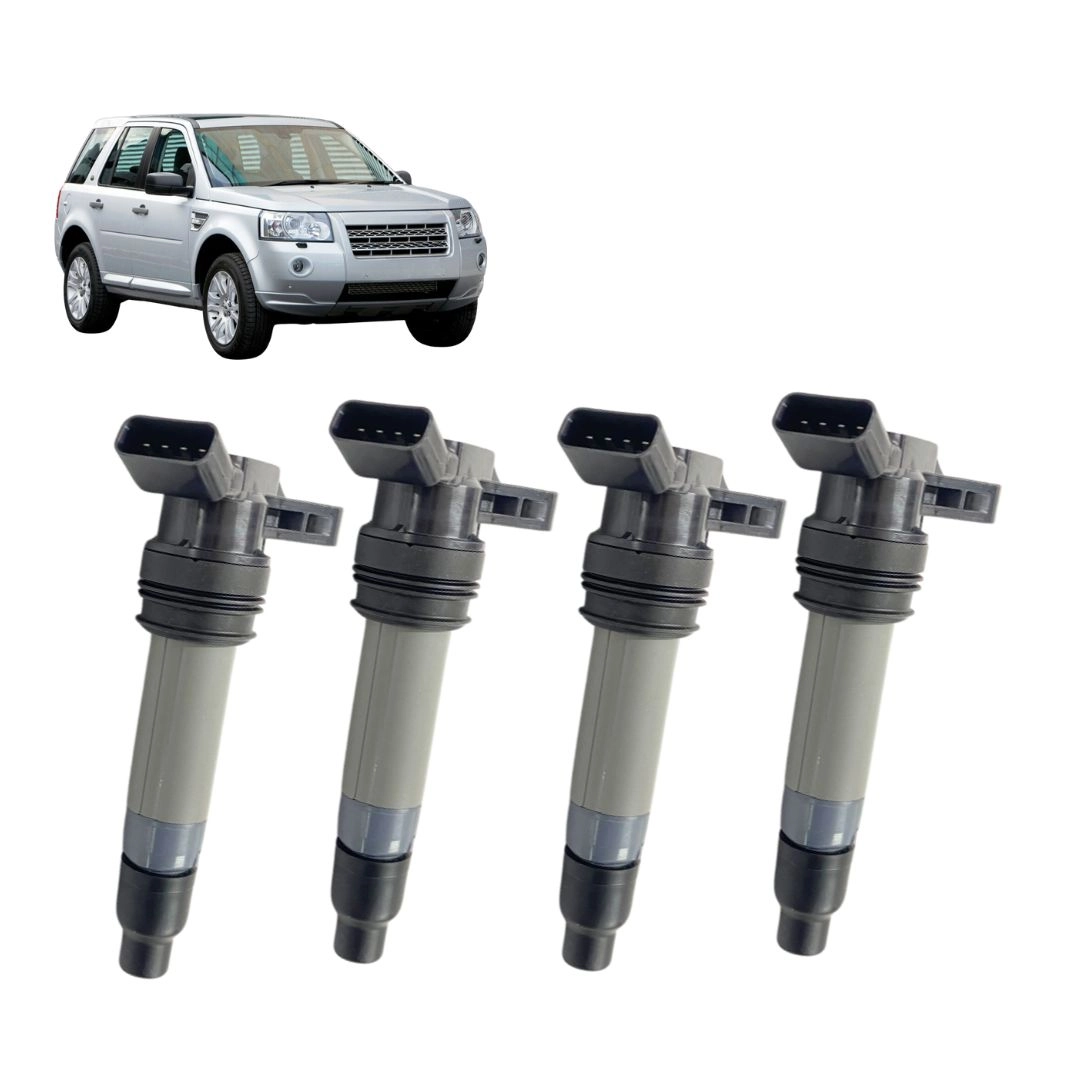 Kit 4 Bobina de Ignição Para Land Rover Free Lander 2 Hella Kit 4 Bobina de Ignição Para Land Rover Free Lander 2 Hella