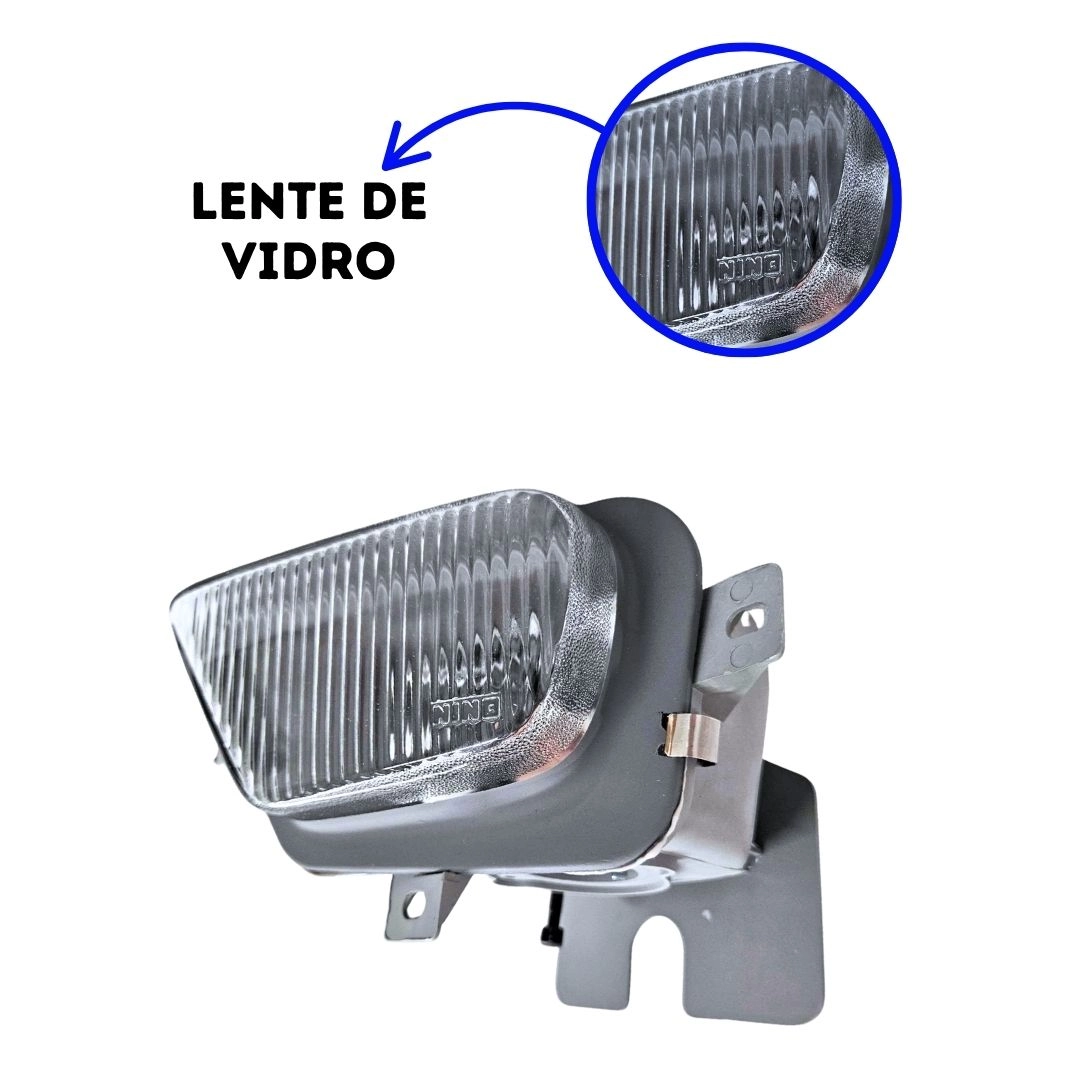 Farol Auxiliar Neblina Para S10 Blazer 1999 a 2000 Vidro LE Farol Auxiliar Neblina Para S10 Blazer 1999 a 2000 Vidro LE