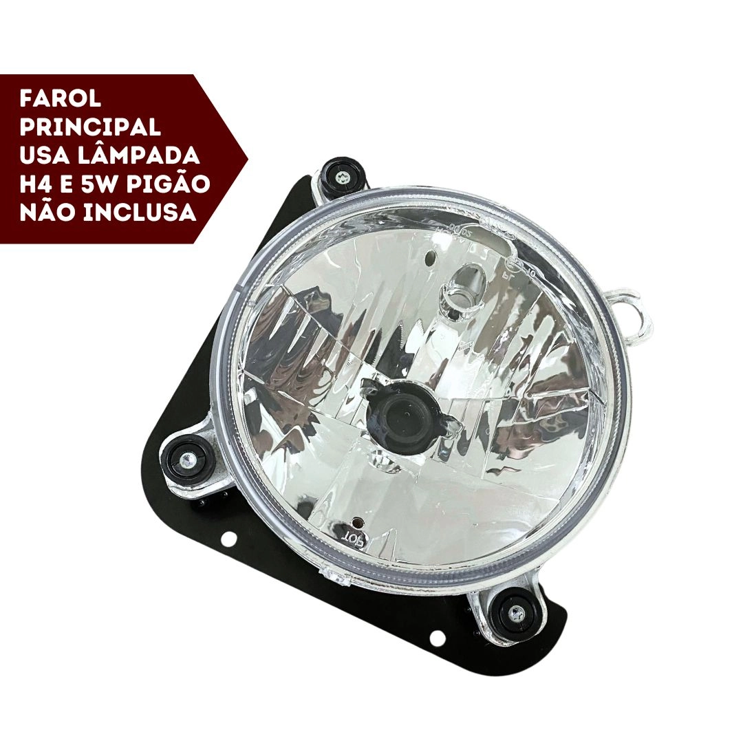 Farol VW Delivery 5140 8150 8160 9150 9160 10160 Direito H4 Farol VW Delivery 5140 8150 8160 9150 9160 10160 Direito H4