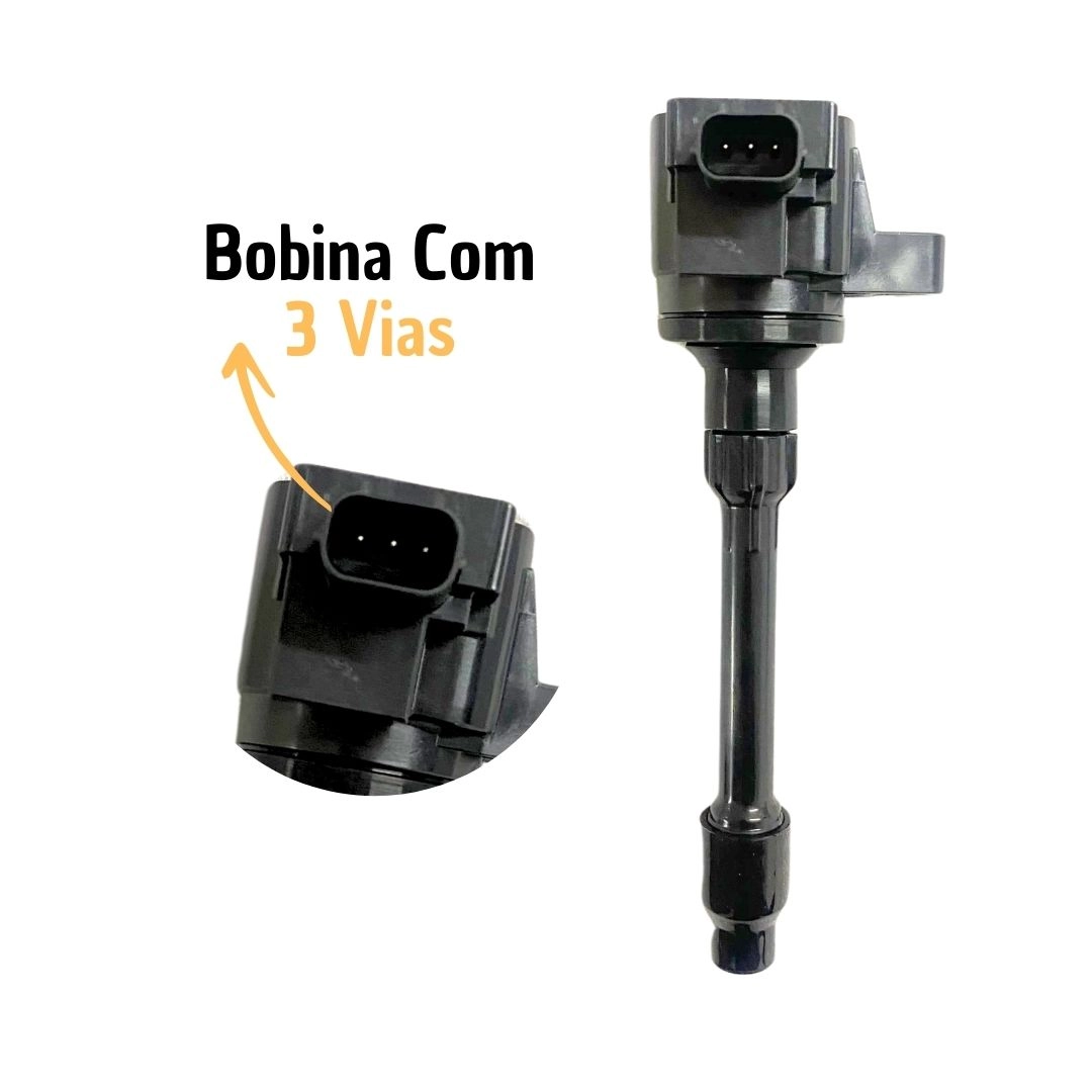 Bobina de Ignição Para Civic Touring SI Coupe CR-V Hella Bobina de Ignição Para Civic Touring SI Coupe CR-V Hella