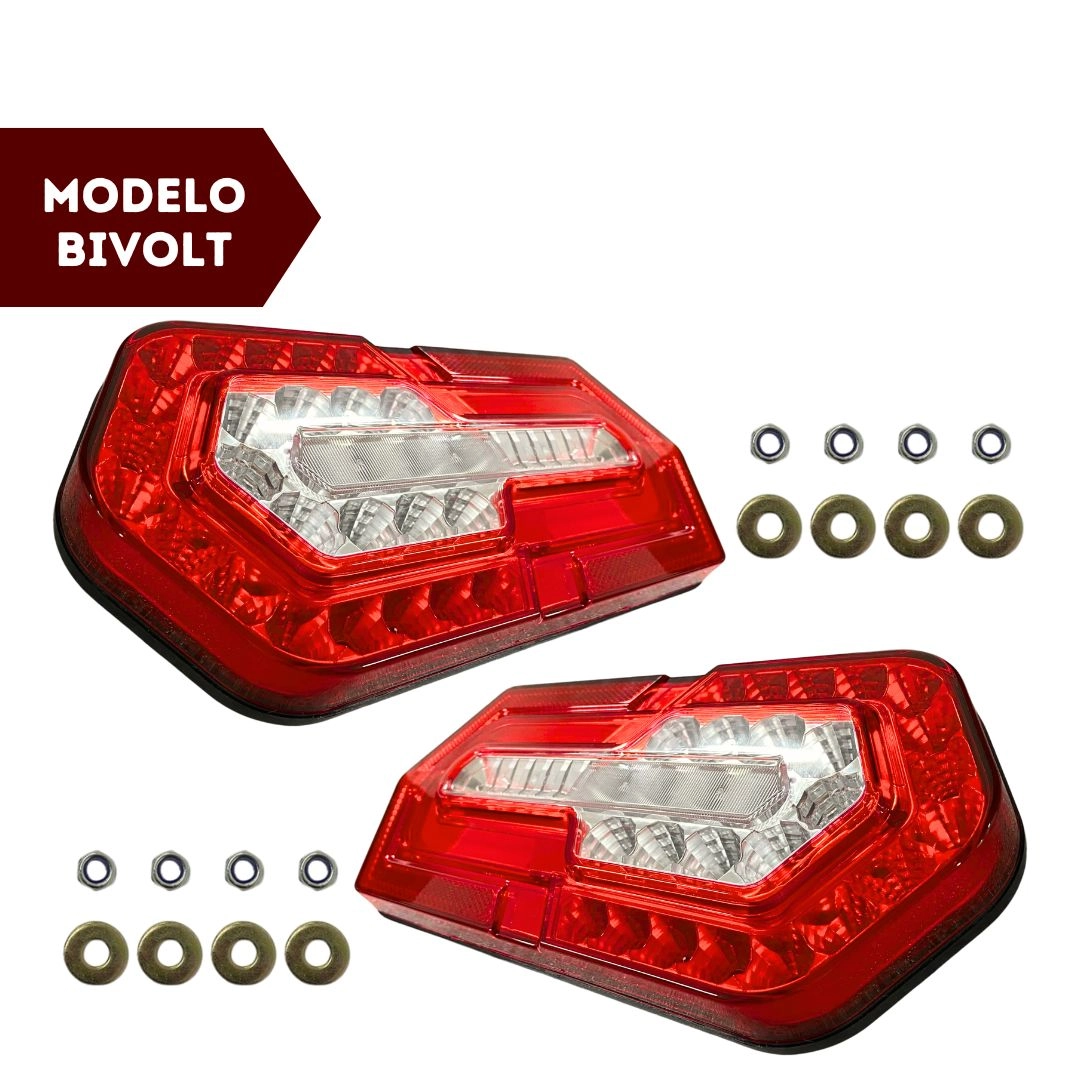 Par Lanterna Traseira Turn Led 4 Função Bivolt Sinalsul 2235 Par Lanterna Traseira Turn Led 4 Função Bivolt Sinalsul 2235