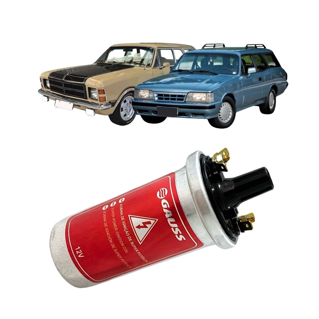 Bobina Ignição 12v Para Caravan 2.5 1981 a 1992 0221119021 Bobina Ignição 12v Para Caravan 2.5 1981 a 1992 0221119021