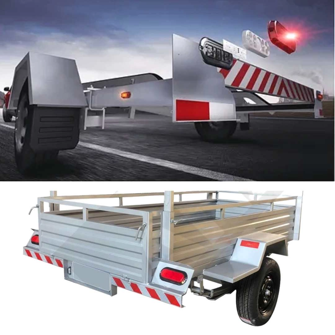 Lanterna Carreta Carretinha Reboque Jet Barco Vermelha 12V