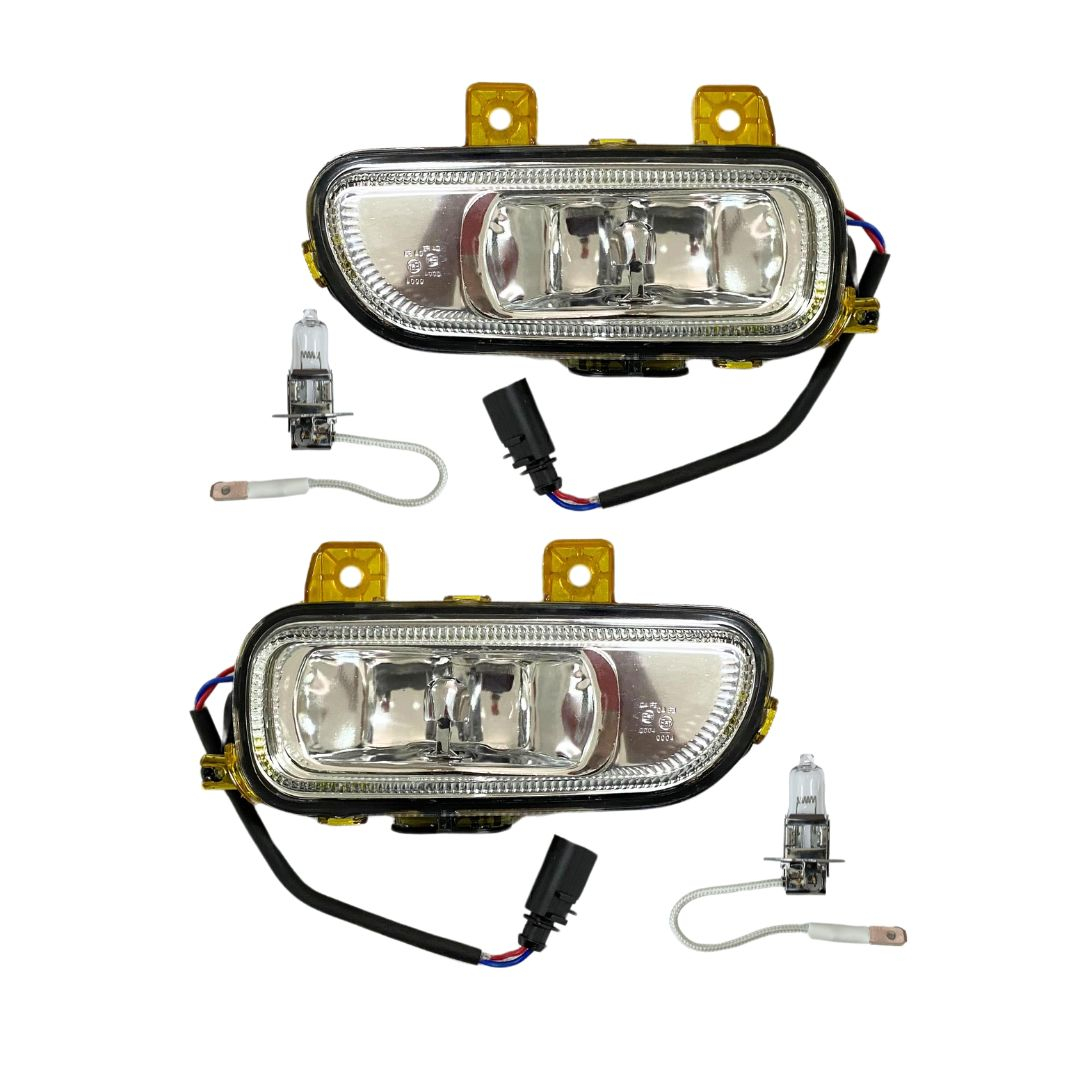 Par Farol Auxiliar Milha Para Mercedes Benz Axor 2006 a 2022 Autolux 9408200156 9408200056