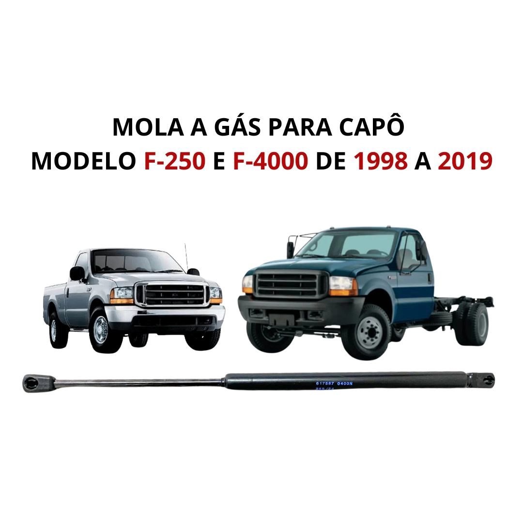 Amortecedor a Gás Capô Para Ford F250 F4000 1998 a 2019