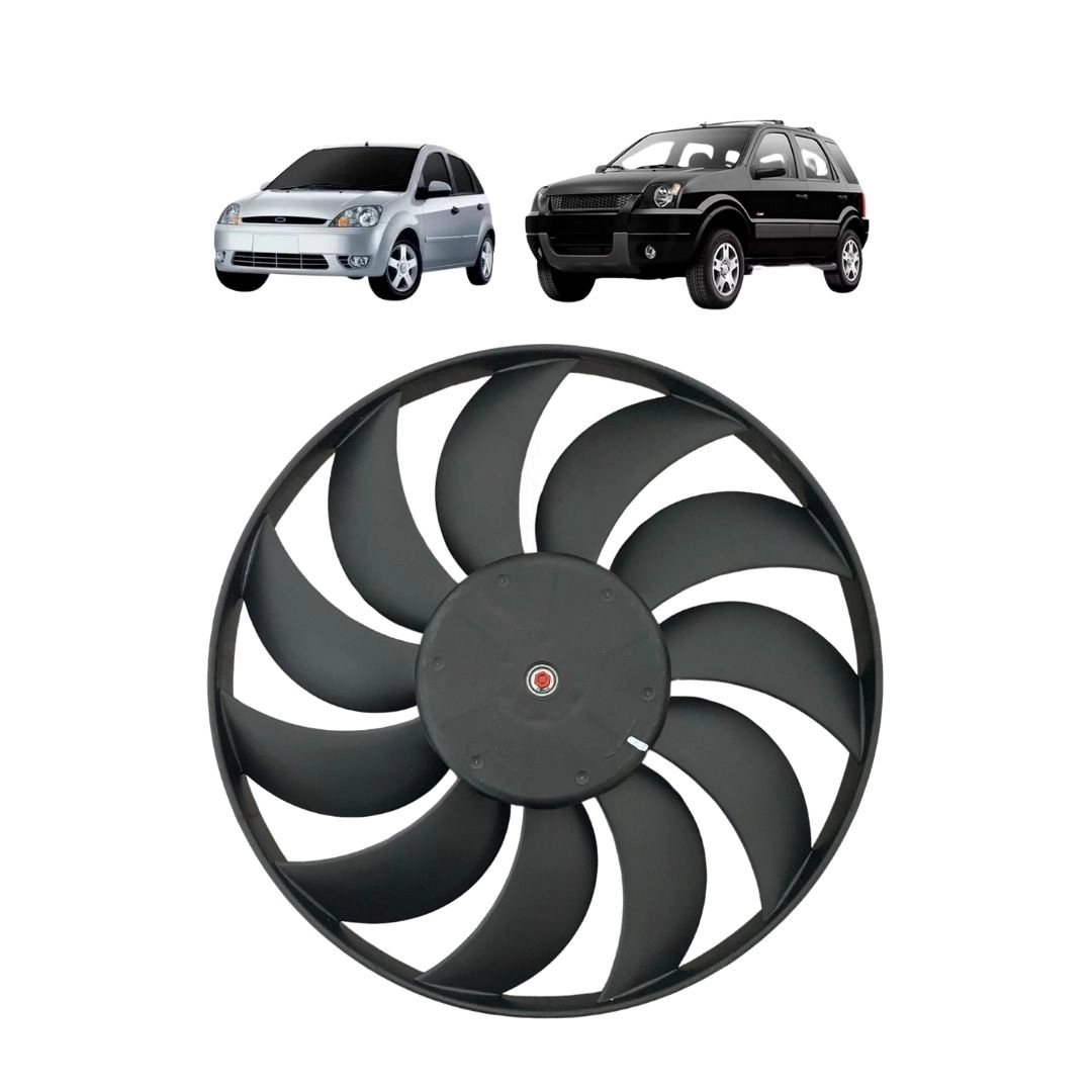 Ventoinha Radiador Ford Fiesta Ecosport Com Ar 1.0 1.6 Ventoinha Radiador Ford Fiesta Ecosport Com Ar 1.0 1.6