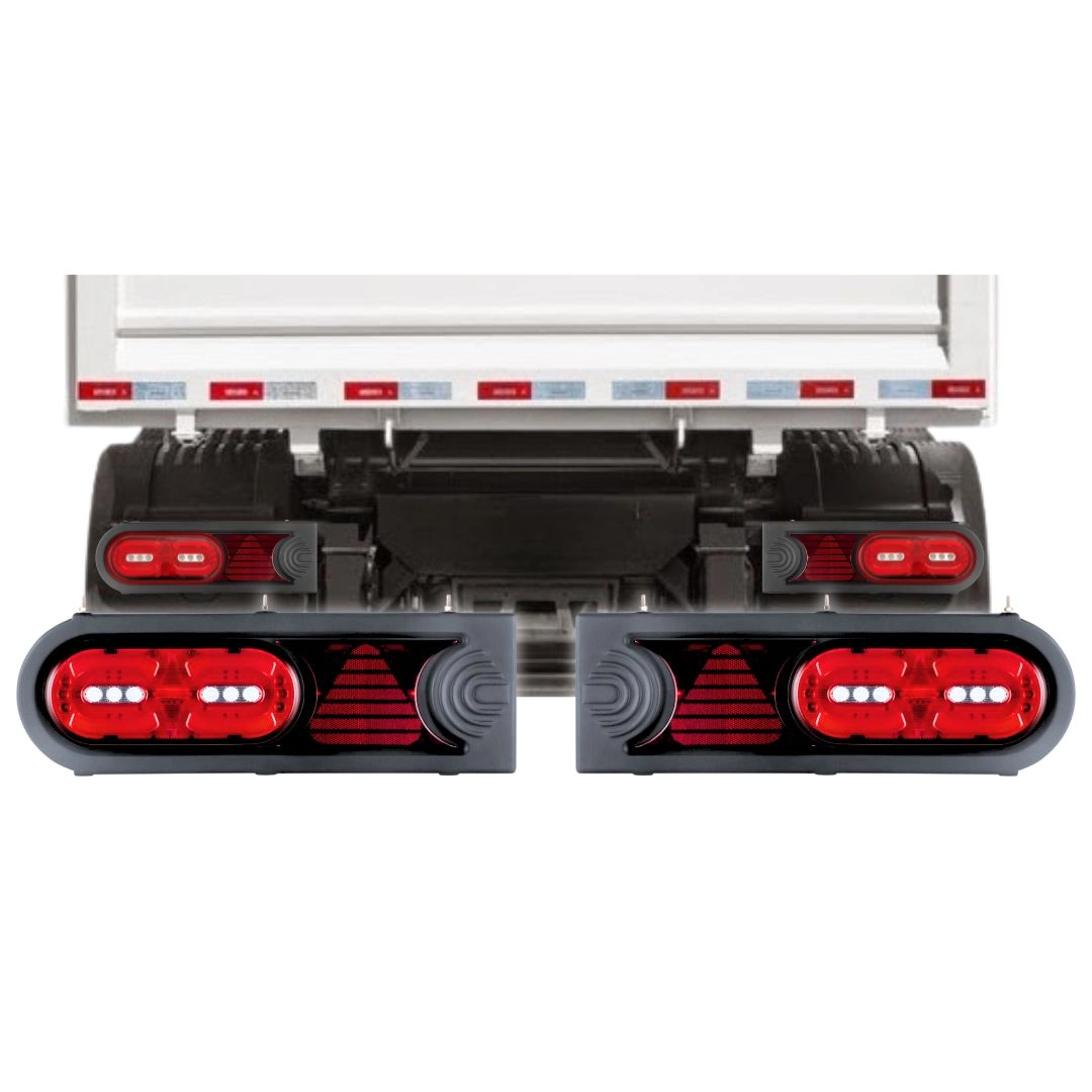 Par Lanterna Traseira Caminhão Carreta Randon Modulo 24v LED Par Lanterna Traseira Caminhão Carreta Randon Modulo 24v LED