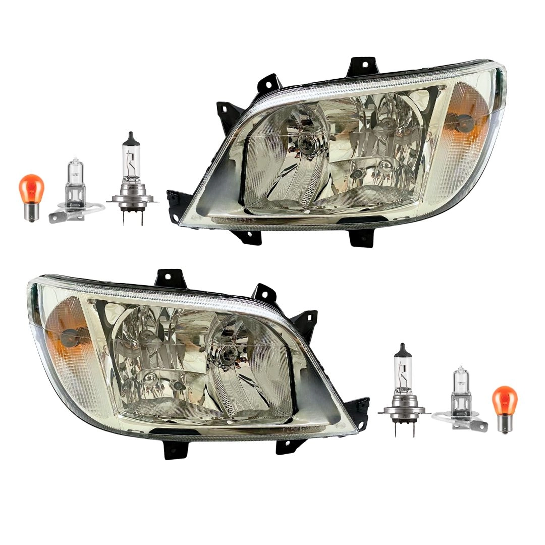 Par Farol Para Sprinter 414 NGT 416 CDI 1995 a 2006 Hella Par Farol Para Sprinter 414 NGT 416 CDI 1995 a 2006 Hella