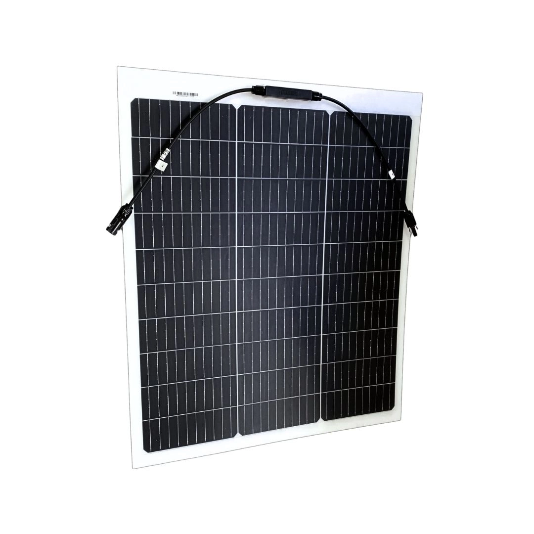 Painel Solar Automotivo Flexível Caminhão MotorHome 70w