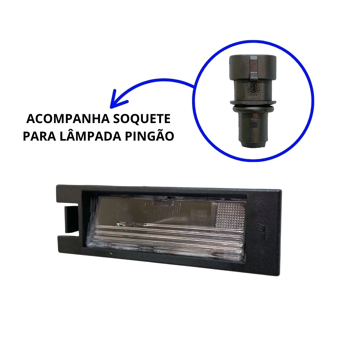 Lanterna Luz de Placa Para Ideia 2006 a 2016 Com Soquete 