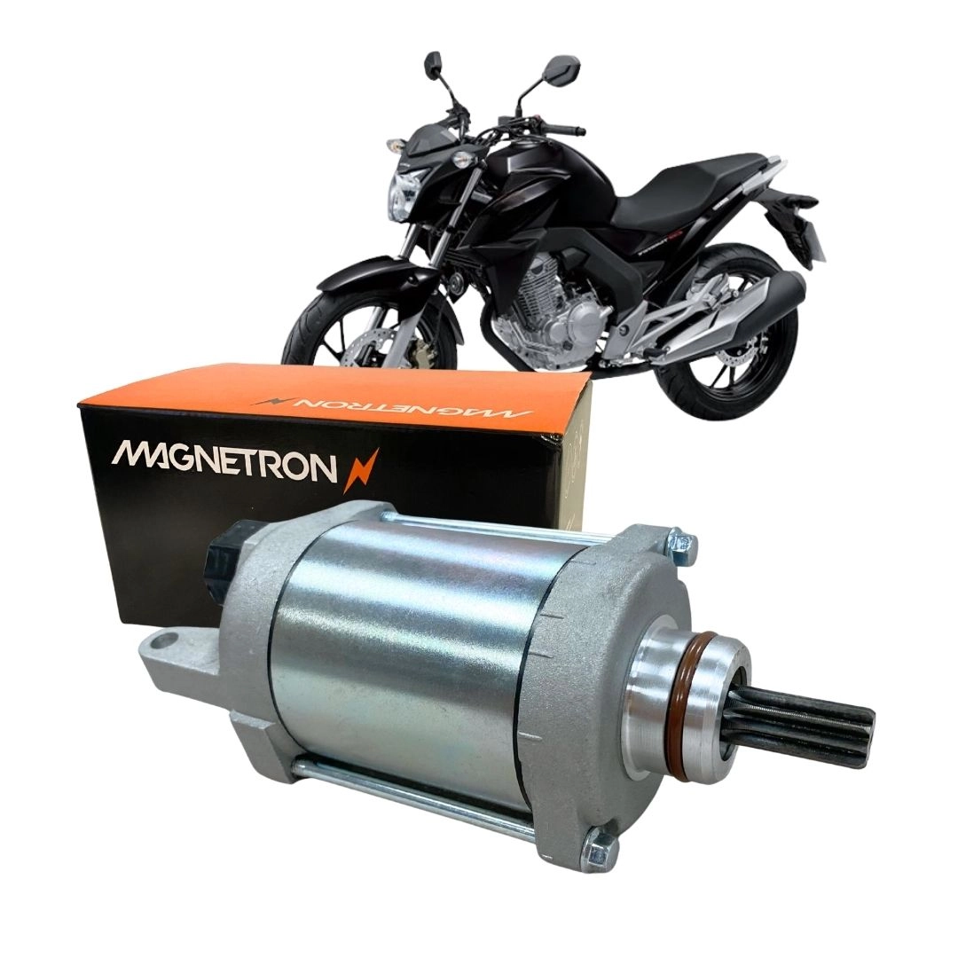 Motor de Partida 9 Dentes 12v Para Cb Twister 250 2016 a 2022 Crf 250 2019 a 2024 90205930 Magnetron Motor de Partida 9 Dentes 12v Para Cb Twister 250 2016 a 2022 Crf 250 2019 a 2024 90205930 Magnetron