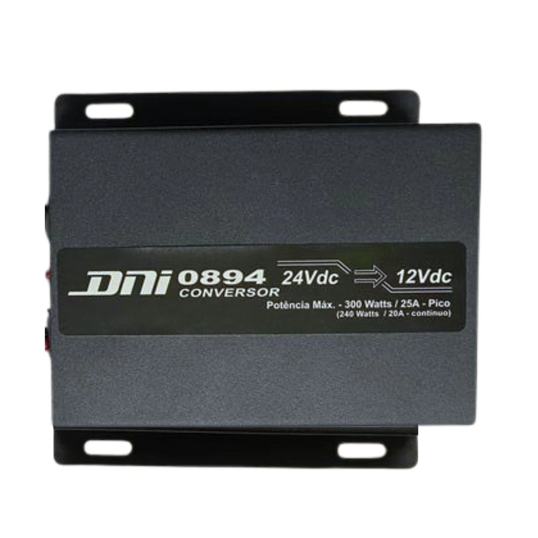 Kit 4 Inversor Conversor Voltagem 24V para 12V 300W C/Cooler Kit 4 Inversor Conversor Voltagem 24V para 12V 300W C/Cooler