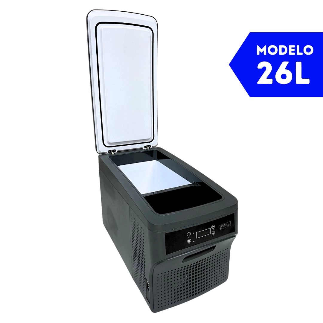 Geladeira Portátil 26 Litros 12V/24V 110v/220v Caminhão Van