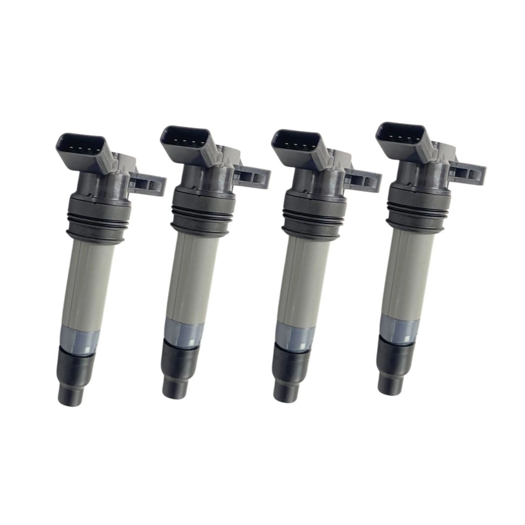 Kit 4 Bobina Ignição Para Volvo S60 S80 V60 XC60 XC90 Hella