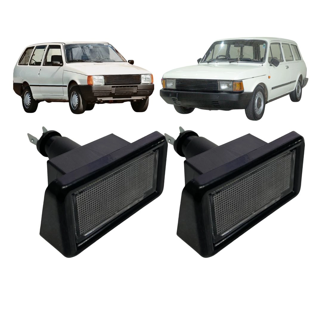 Par Lanterna de Placa Para Fiat Elba Panorama ETE7974