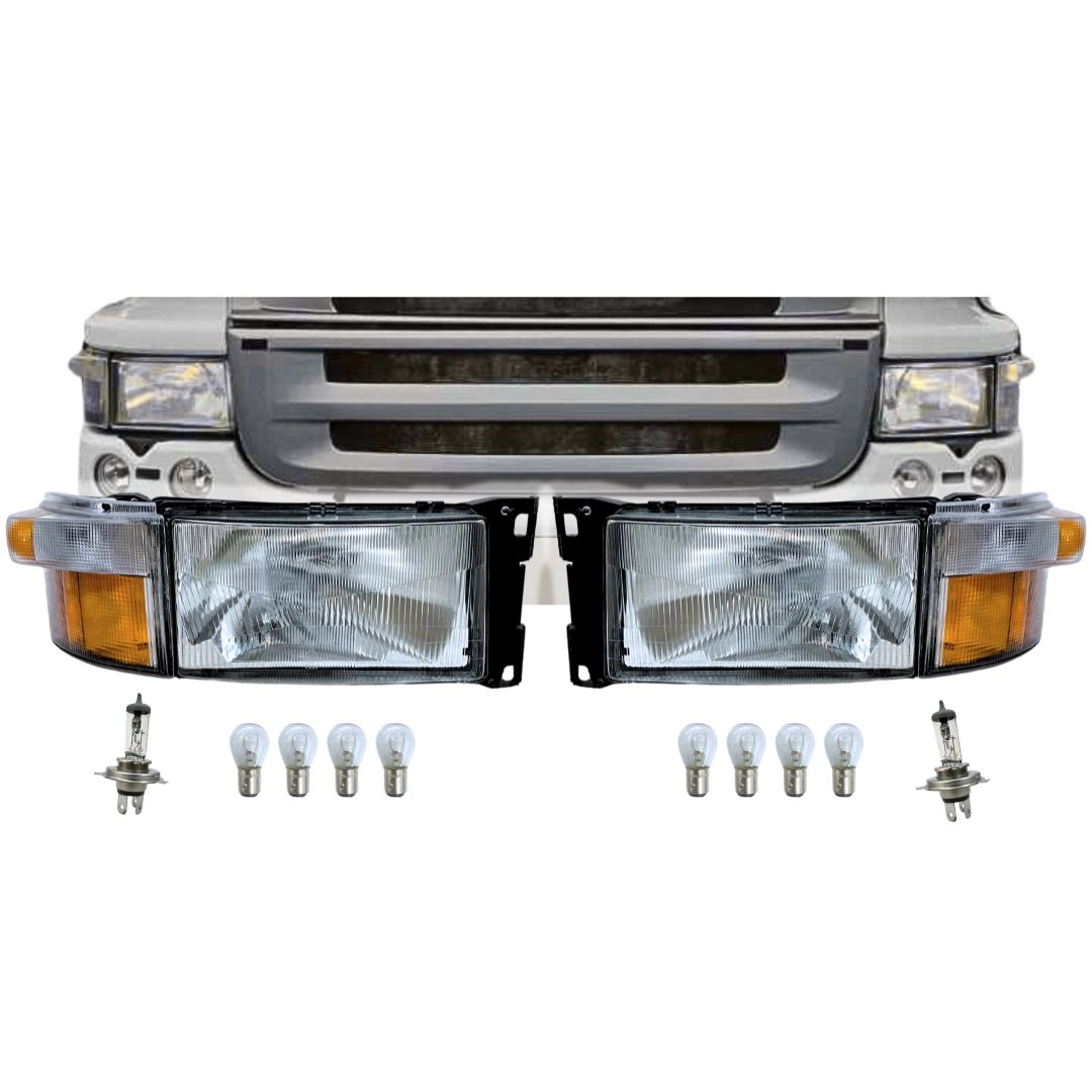 Kit Farol e Lanterna Pisca Seta ParaScania S4 Serie 4 Kit Farol e Lanterna Pisca Seta ParaScania S4 Serie 4