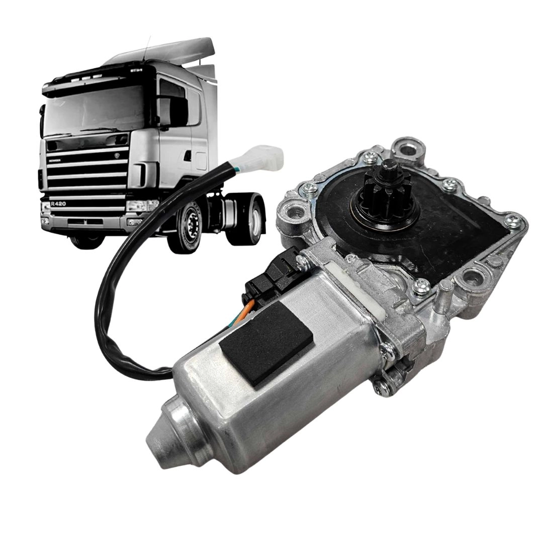 Motor Vidro Elétrico 24V Lado Esquerdo Para Caminhão Scania Série 4 Série 5 P G R 1442292