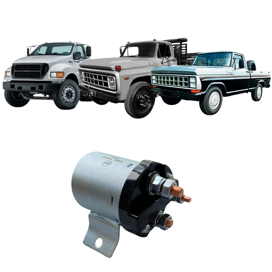 Rele Partida 12v Para Ford F1000 F11000 F12000 F13000 ZEN