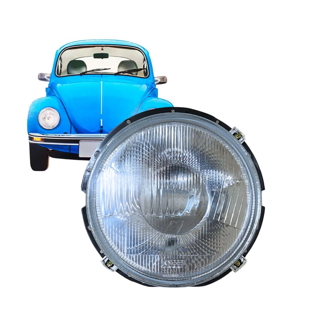 Farol Dianteiro Vidro Para VW Fusca Kombi Passat 74/96 Farol Dianteiro Vidro Para VW Fusca Kombi Passat 74/96