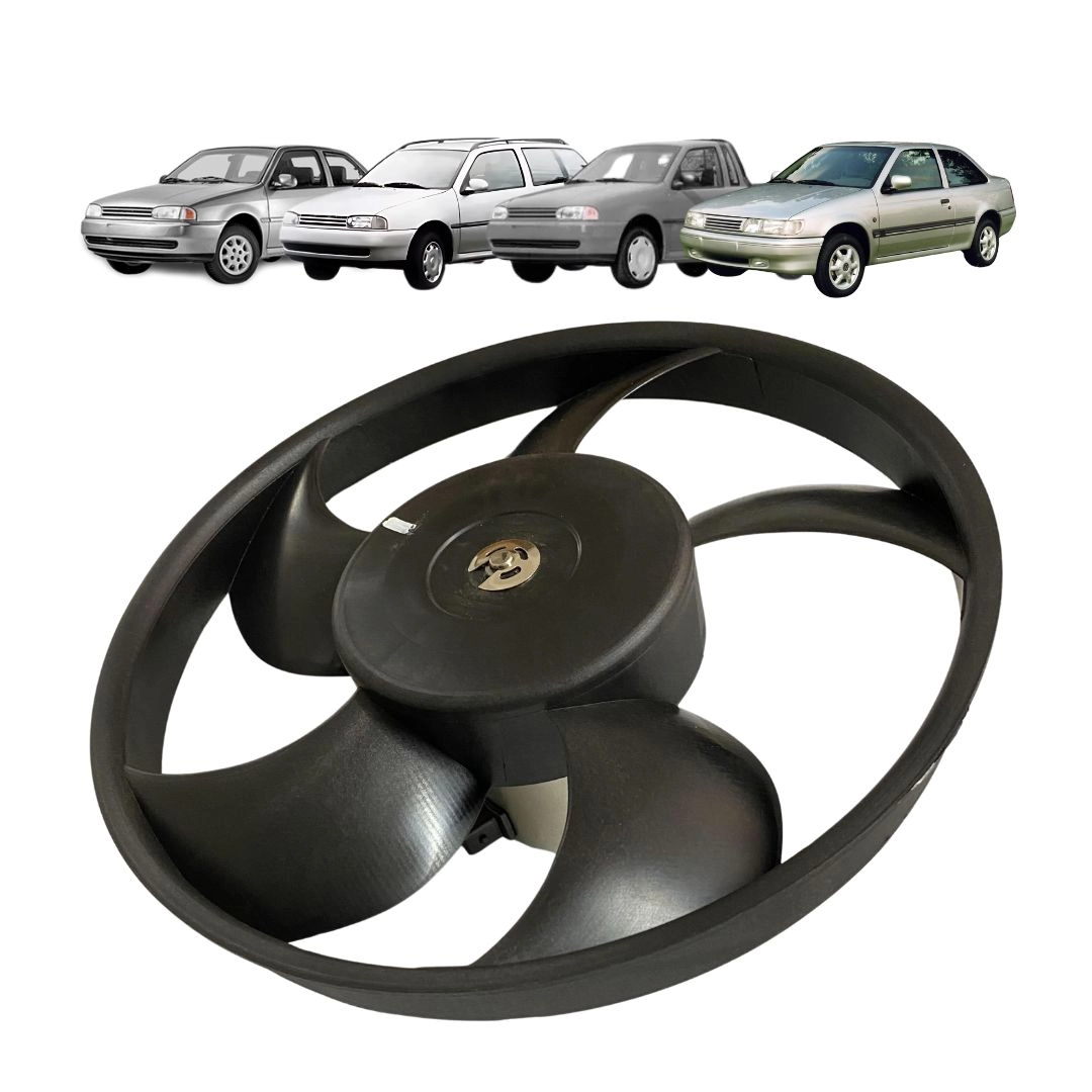 Ventoinha Radiador Para Gol Parati Saveiro Logus Pointer 