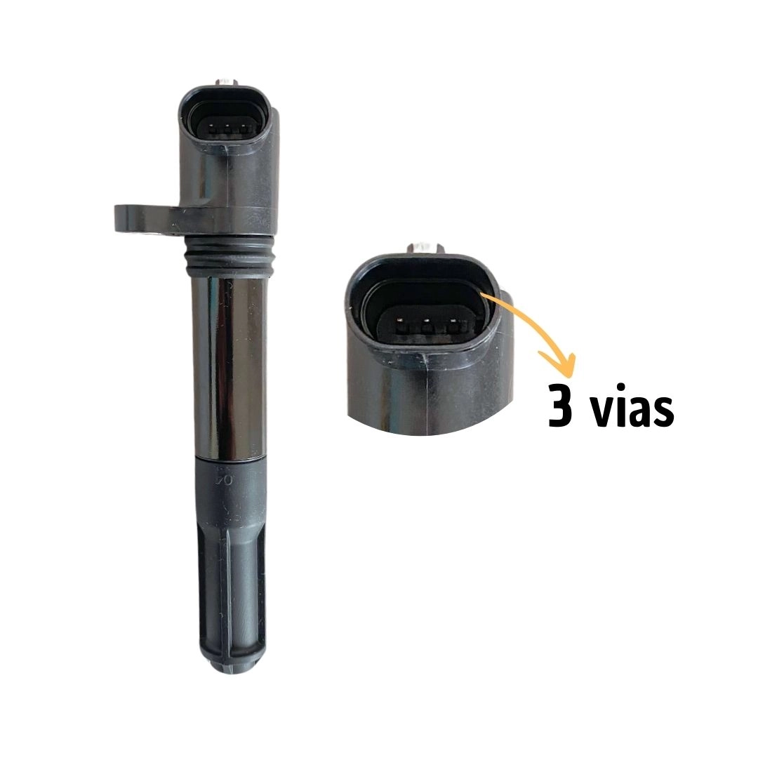 Bobina de Ignição para Fiat 500 1.4 2011 a 2015 Hella