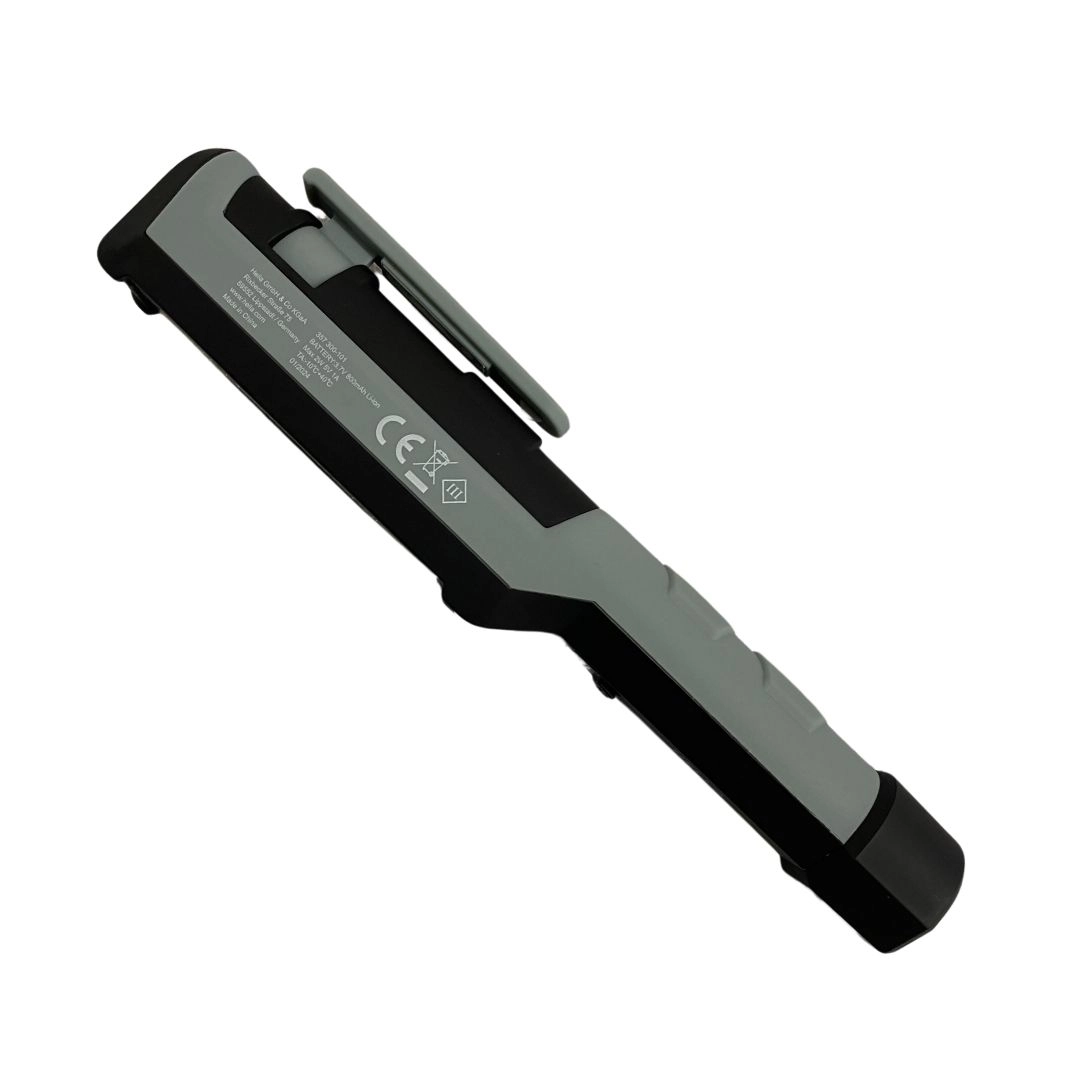 Lanterna Mão Led Pen Light Hella 17cm 2 Função Recarregável 