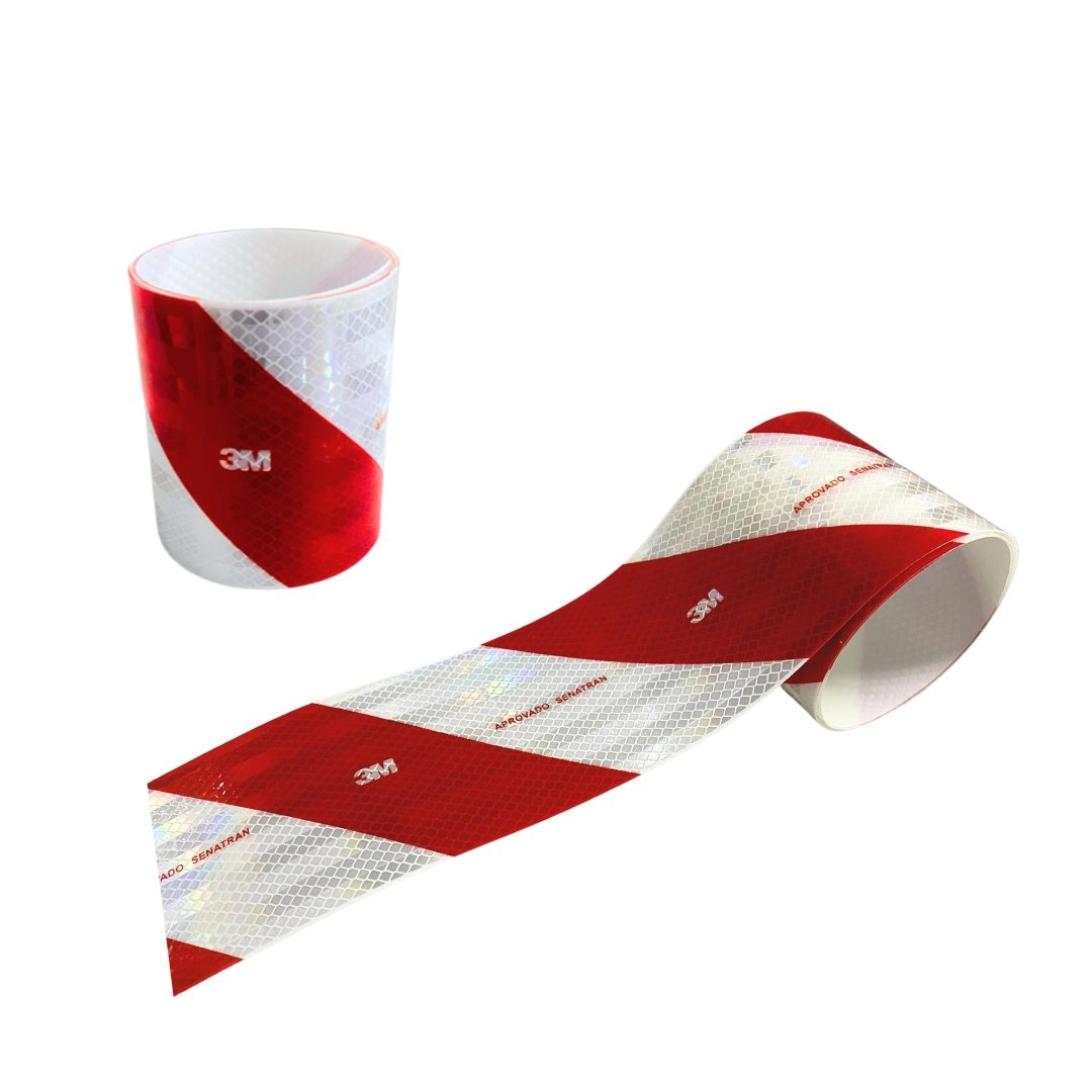 Kit 50 Faixas Refletivas Lateral e Parachoque 3M Original