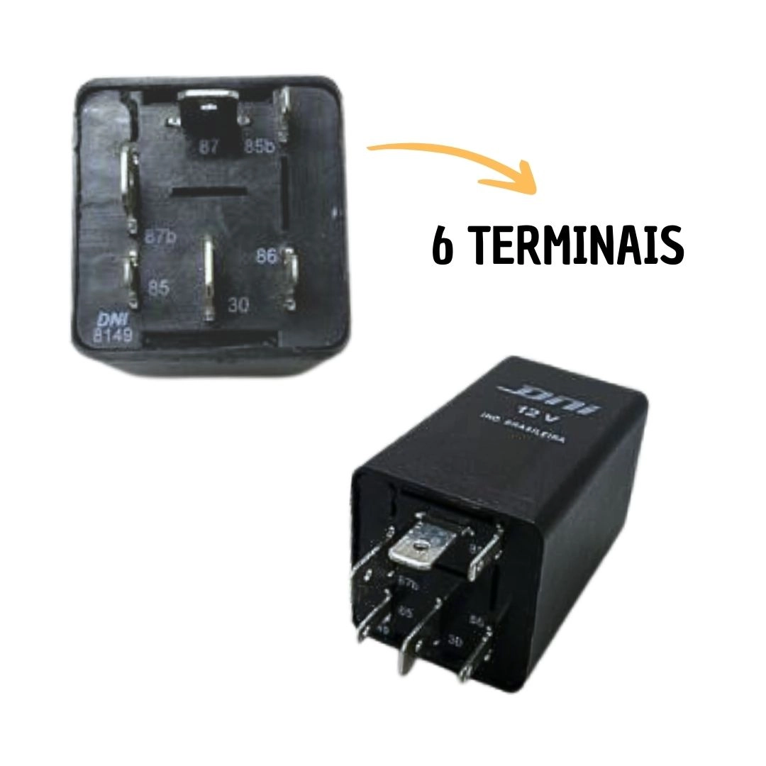 Relé Injeção Bomba Combustível Gm Astra Vectra Omega 12V 6T