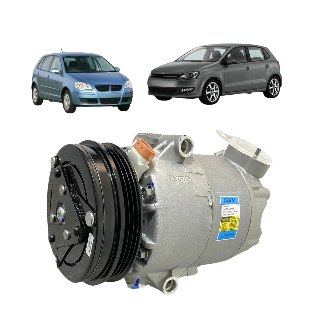 Compressor Ar Condicionado Para VW Polo 1.6 2008 a 2015