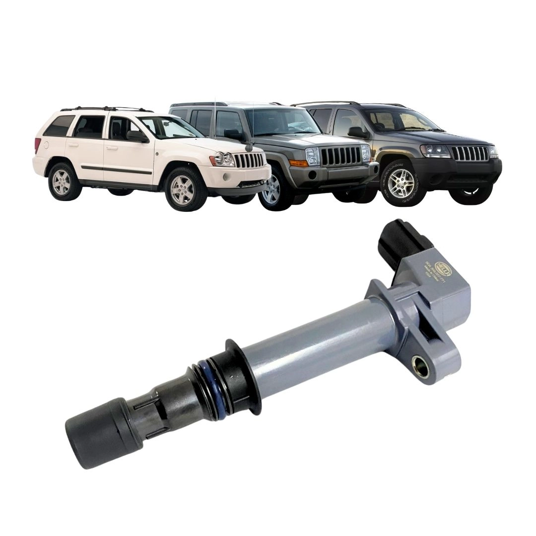 Bobina de Ignição Para Jeep Cherokee Commander 3.7 Hella