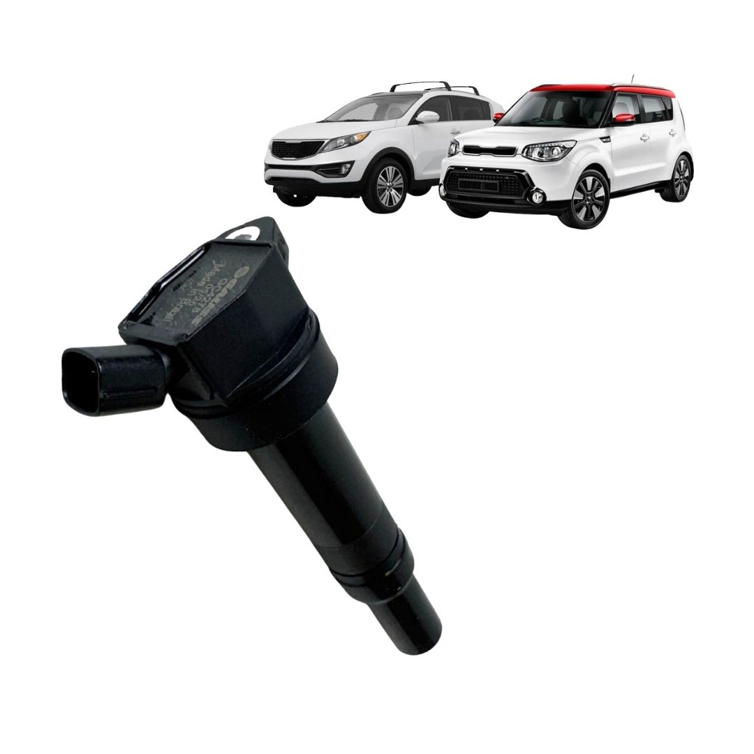Bobina de Ignição Tipo Caneta 12V 2 Pinos Para Kia Sportage 2.0 Soul 1.6 e Hyundai Creta Ix35 Elantra Tucson Gauss Bobina de Ignição Tipo Caneta 12V 2 Pinos Para Kia Sportage 2.0 Soul 1.6 e Hyundai Creta Ix35 Elantra Tucson Gauss