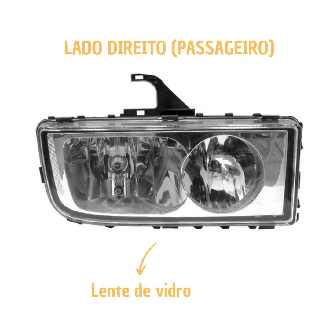 Par Farol Principal Caminhao Mercedes Benz Axor Após 2005