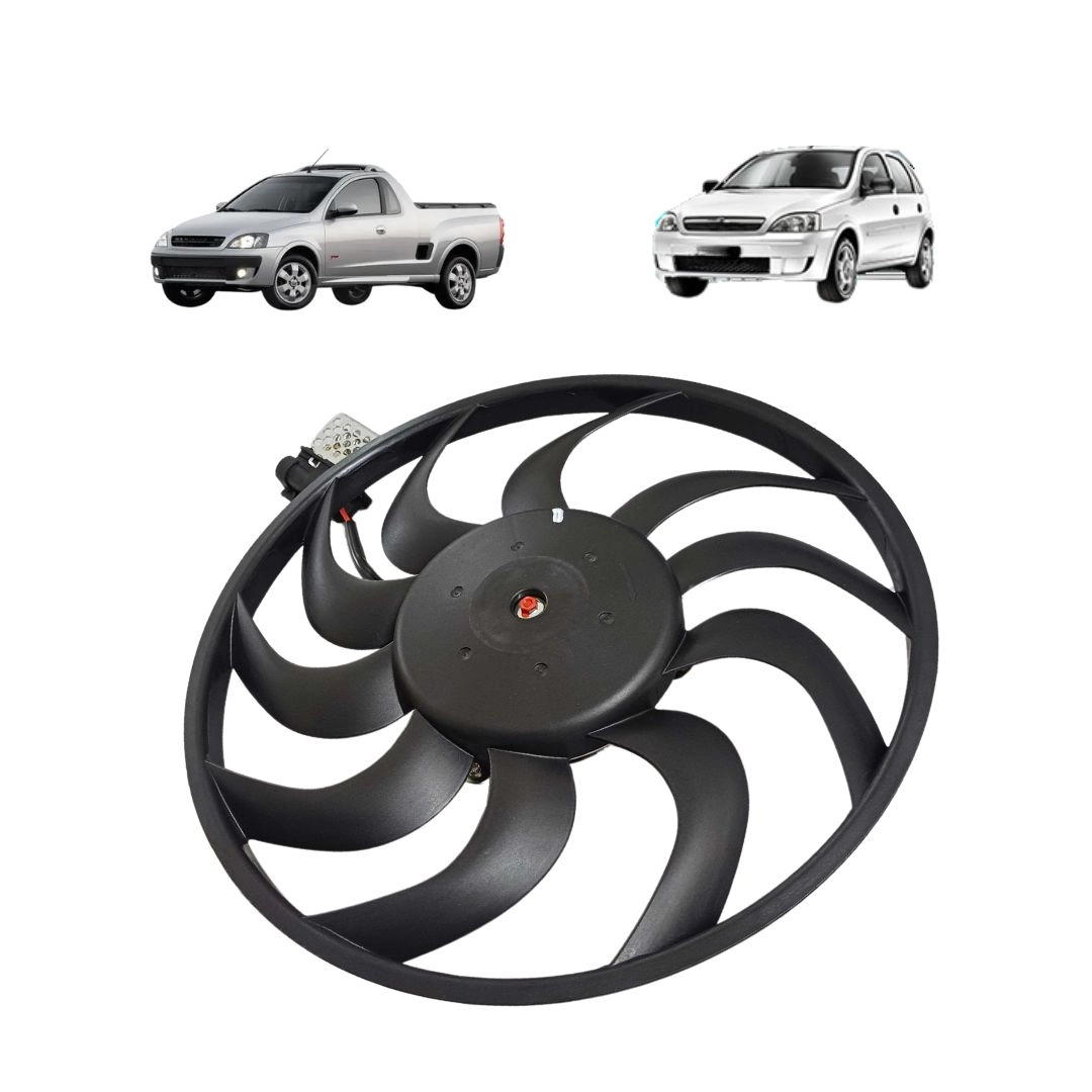 Ventoinha Radiador Para Corsa 1.4 1.8 Montana 1.8