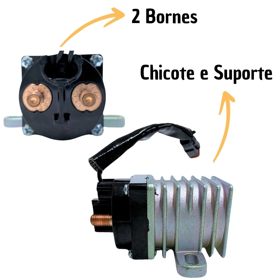 Relé Auxiliar de Partida Magnético 241-8368 Carterpillar 24V