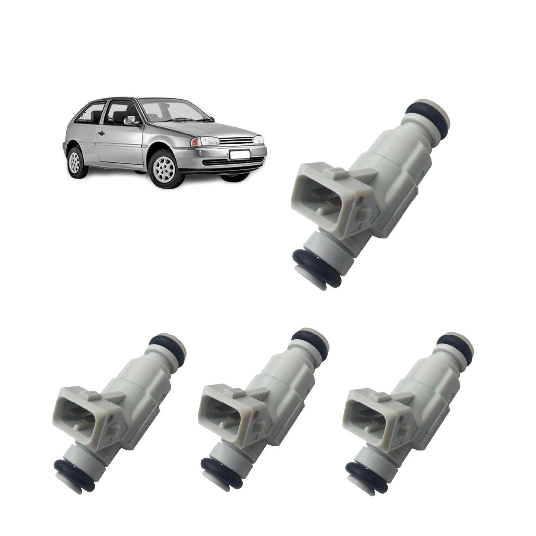 Kit 4 Bico Injetor VW Volkswagen Gol G2 G3 1.0 Mi 8V GI9812